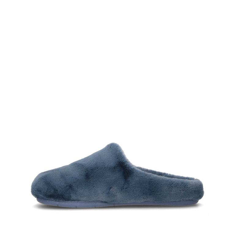 GRUNLAND Pantofola donna blu