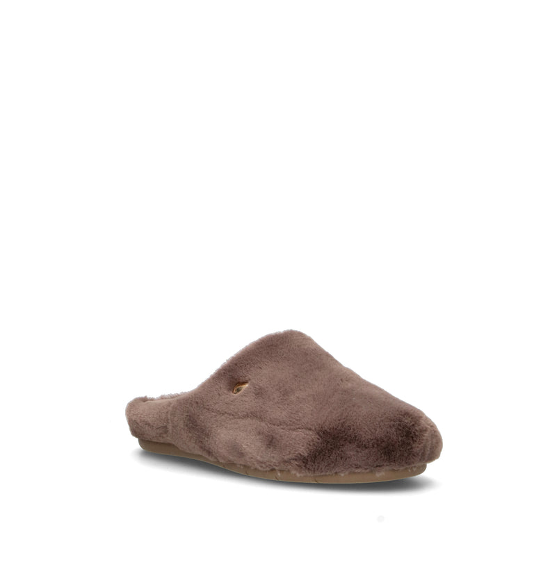 GRUNLAND Pantofola donna taupe
