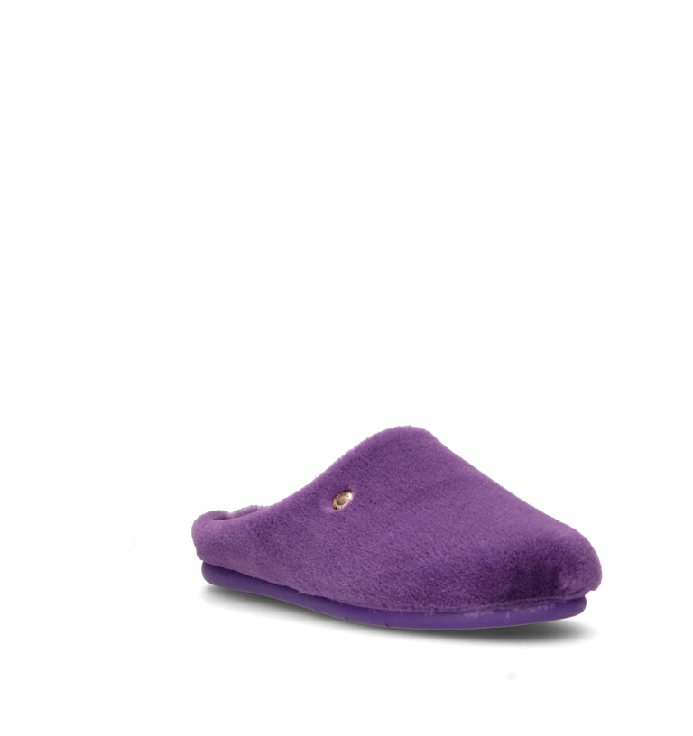 GRUNLAND Pantofola donna viola