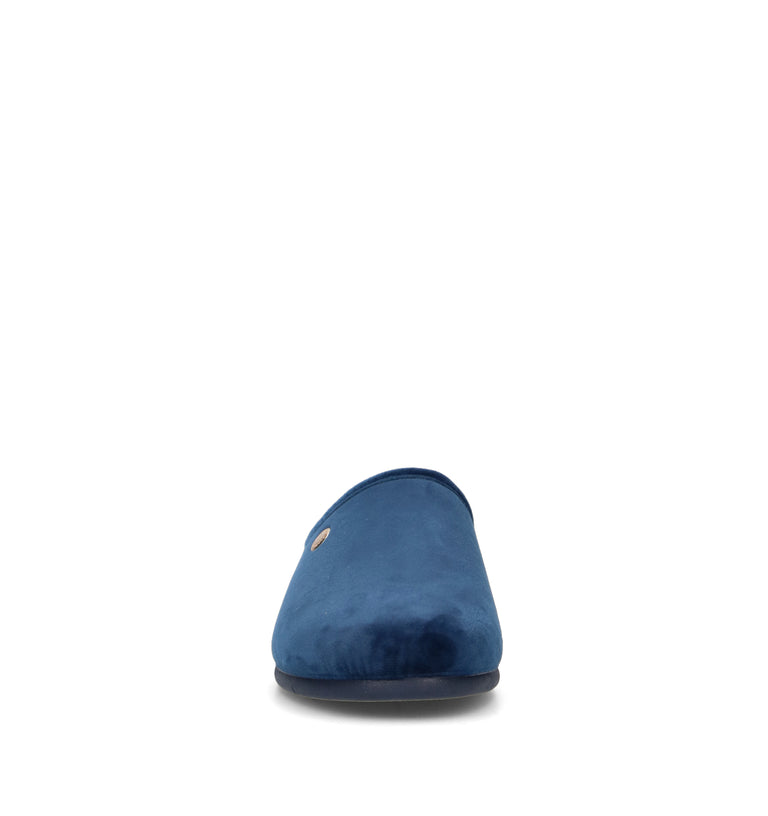 GRUNLAND Pantofola donna blu