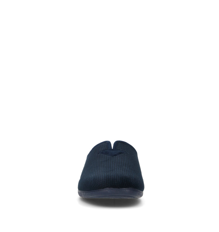 GRUNLAND Pantofola uomo blu