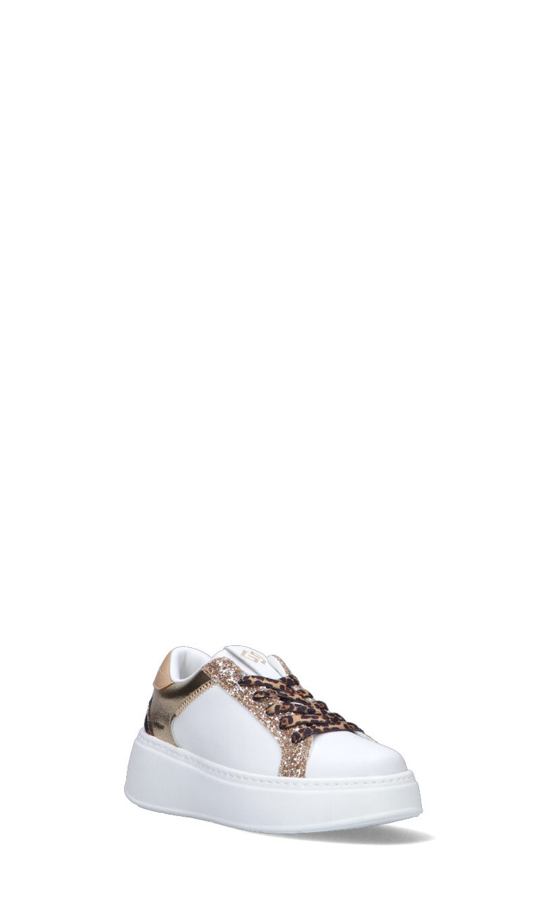 CATCH JUICE Sneaker donna bianca/oro