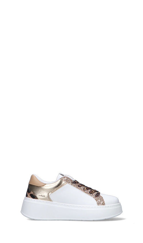 CATCH JUICE Sneaker donna bianca/oro