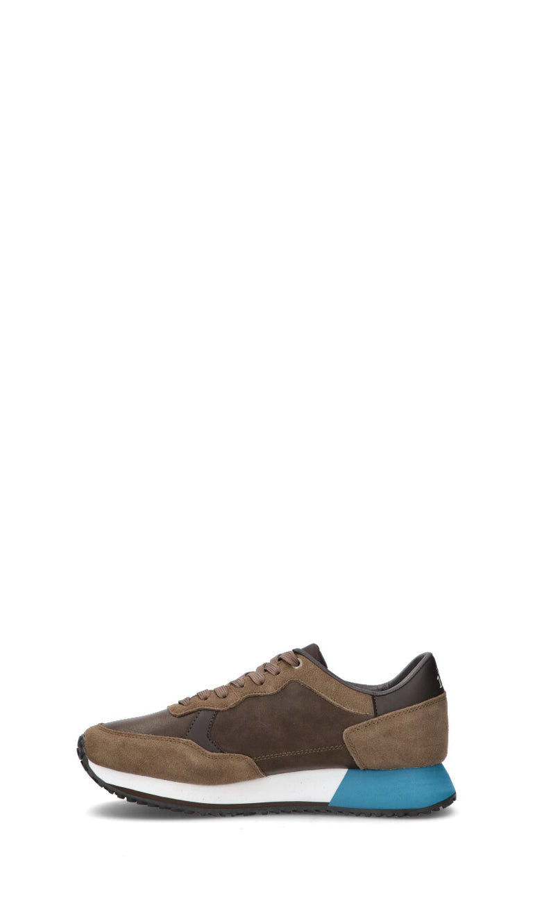U.S. POLO ASSN. Sneaker uomo marrone in suede