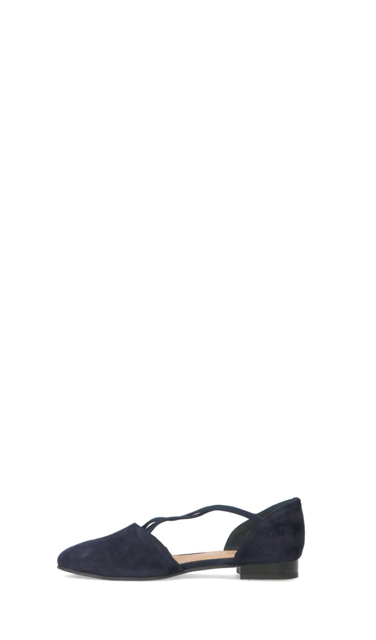 VARIOPINTO Ballerina donna blu in suede