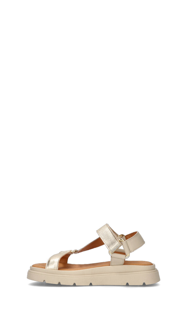 WEDO Sandalo donna panna in pelle