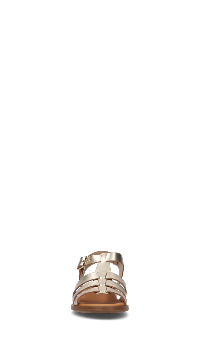 WEDO Sandalo donna oro in pelle