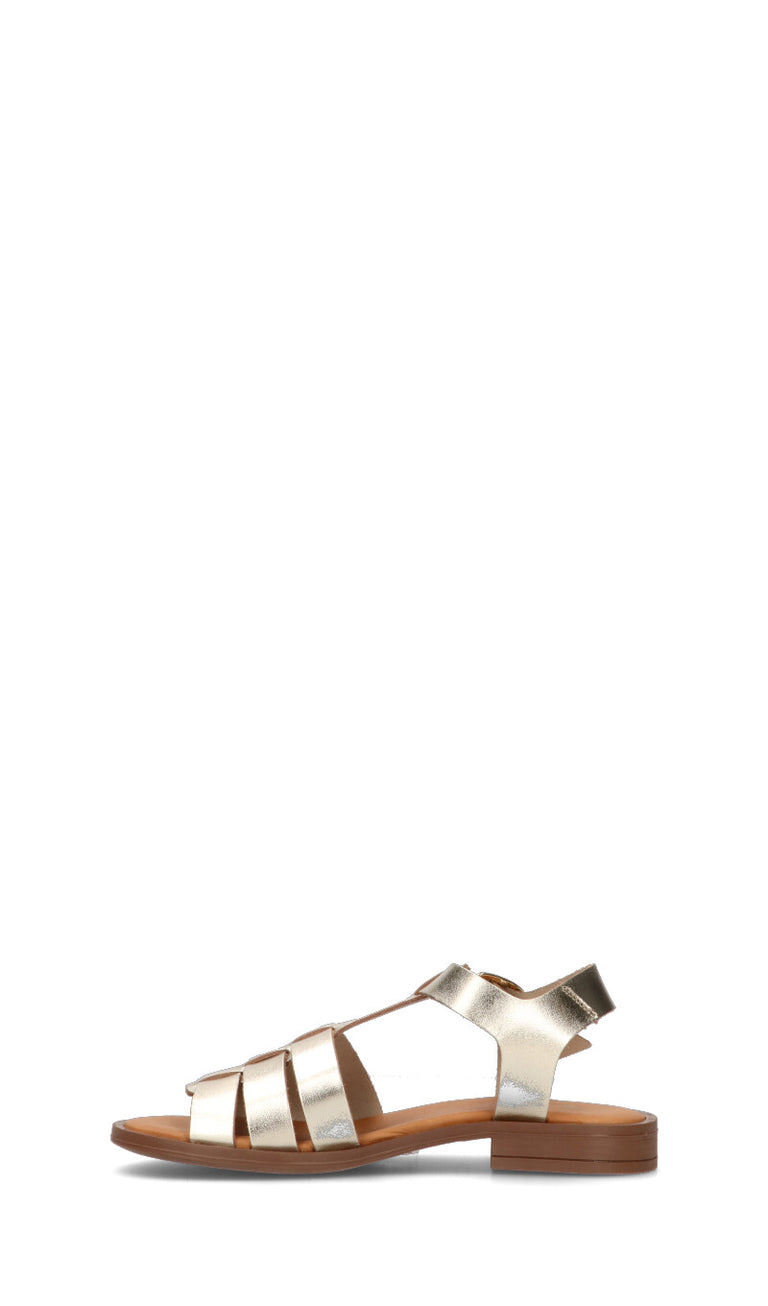 WEDO Sandalo donna oro in pelle