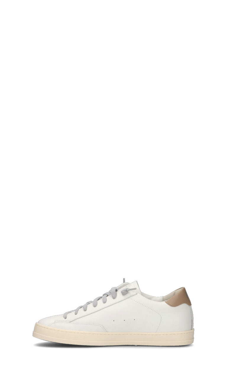 P448 Sneaker uomo bianca in pelle
