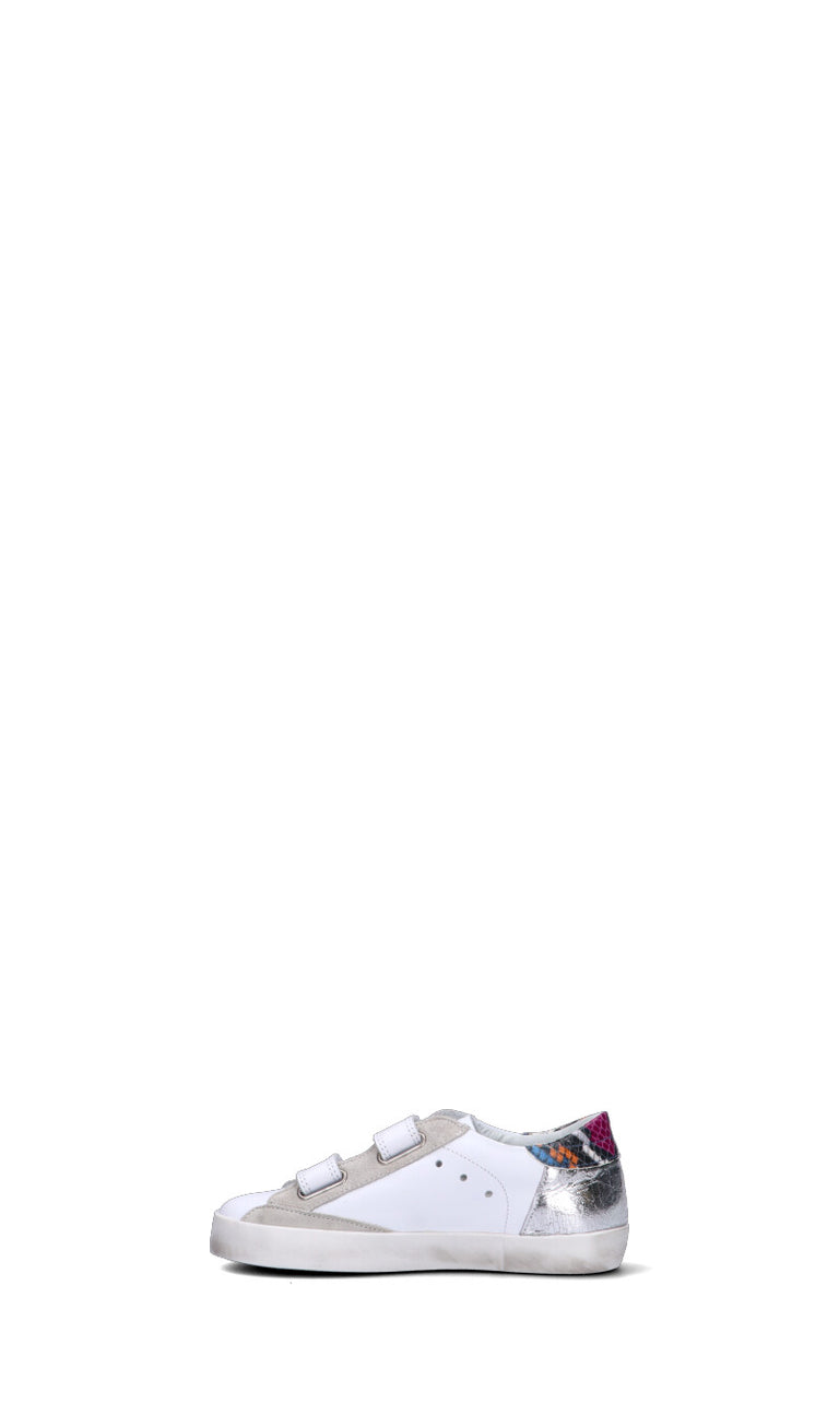 PHILIPPE MODEL Sneaker bimbo bianca in pelle