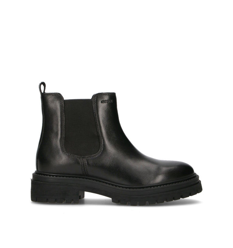 GEOX Beatles donna nero in pelle
