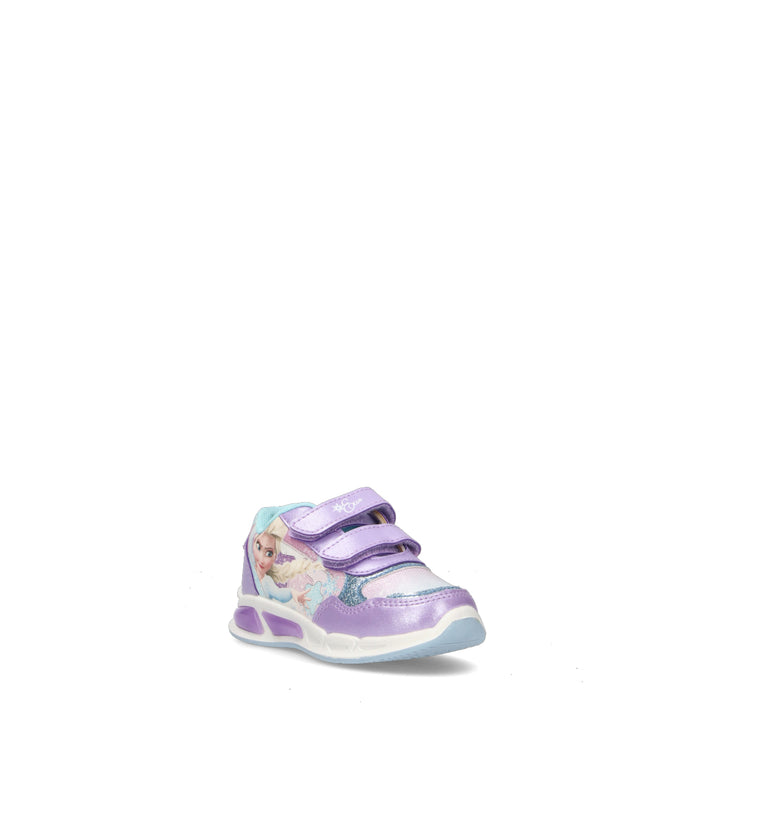 DISNEY Sneaker bimba lilla con luci