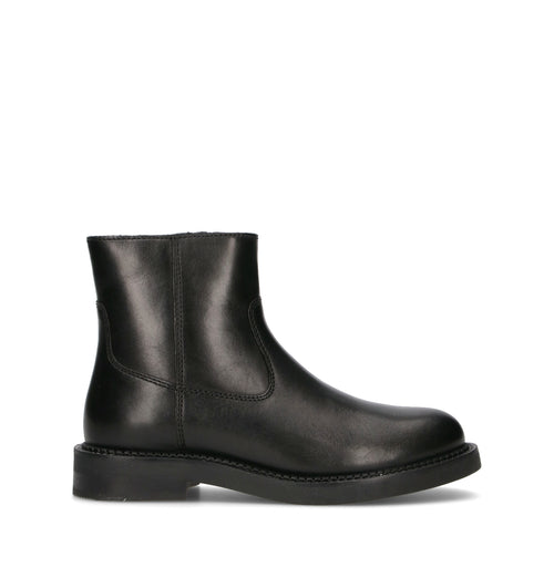 GEOX Tronchetto donna nero in pelle