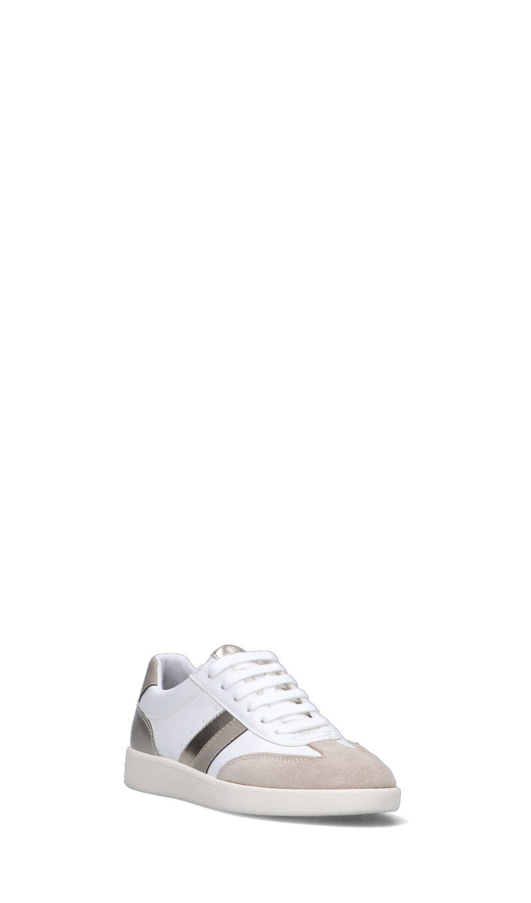 GEOX Sneaker donna bianca/taupe chiaro