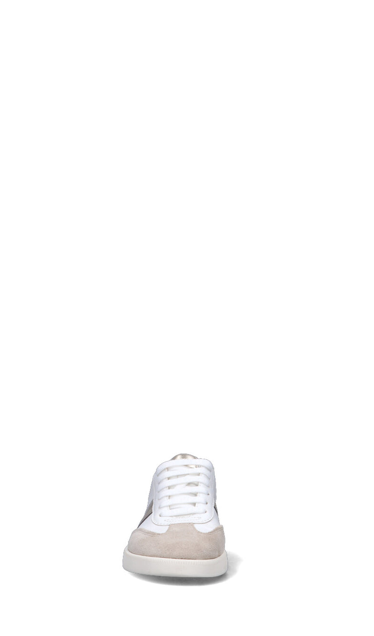 GEOX Sneaker donna bianca/taupe chiaro