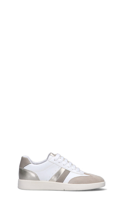 GEOX Sneaker donna bianca/taupe chiaro