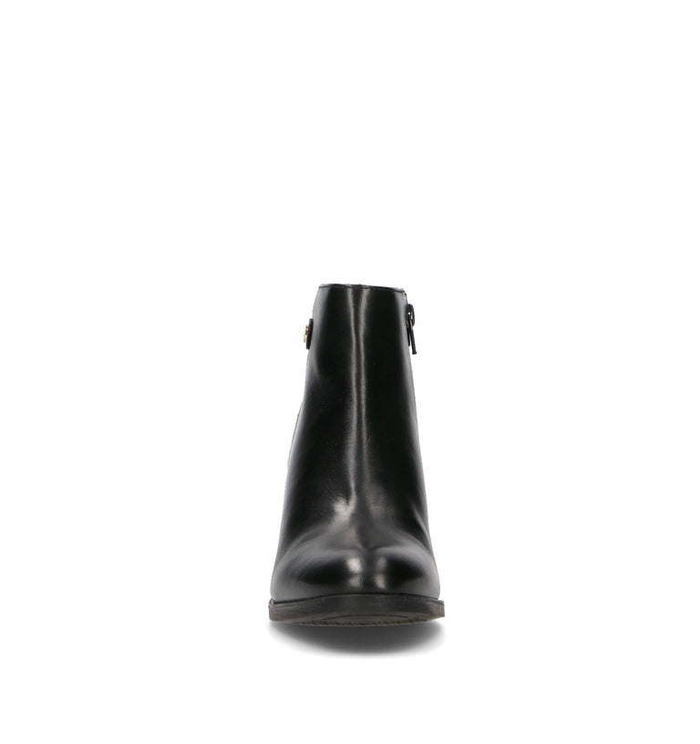 GEOX Tronchetto donna nero in pelle