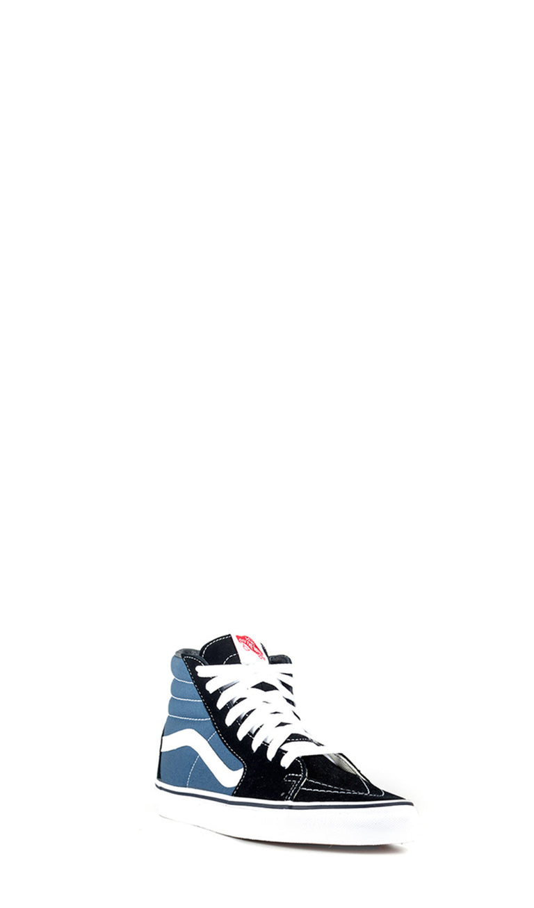 VANS SK8-HI Sneaker donna blu/nera in tessuto