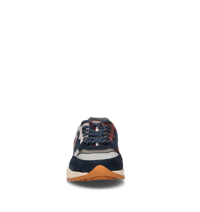 COLMAR Sneaker uomo blu in suede