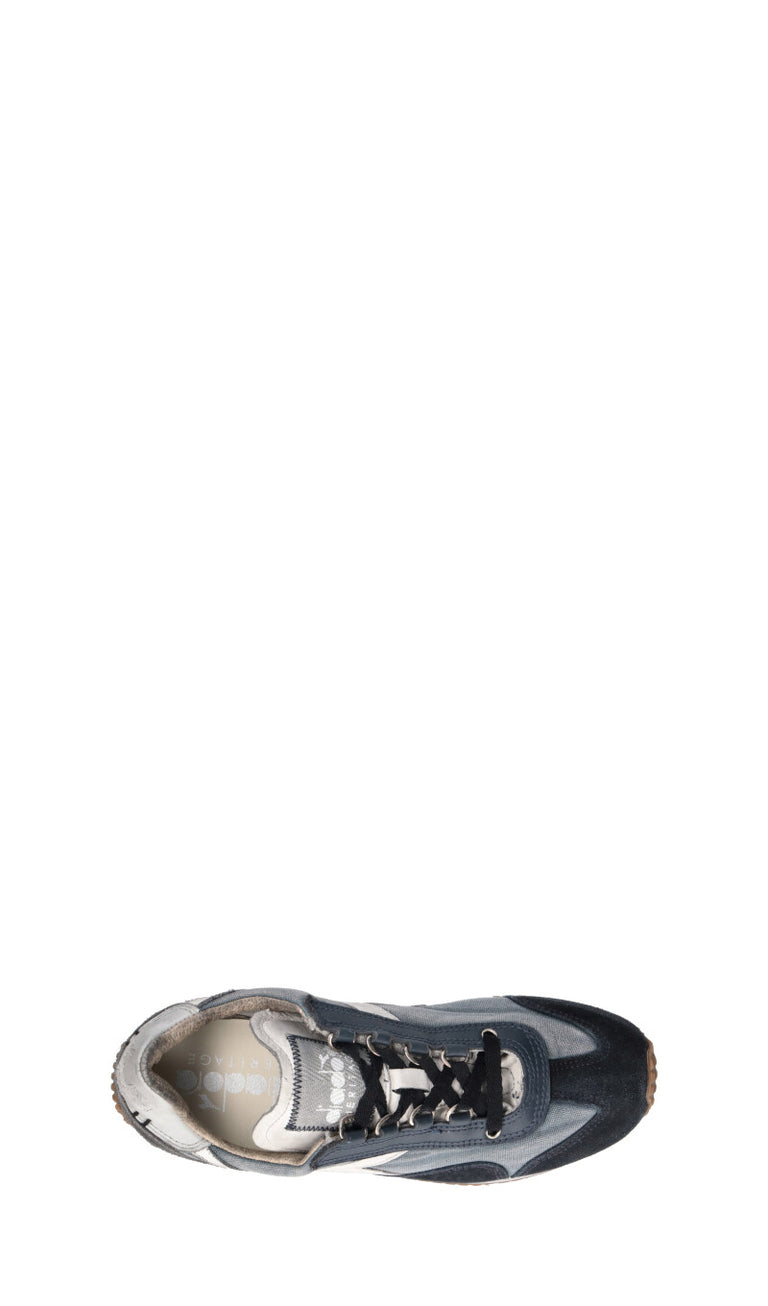 DIADORA HERITAGE Sneaker donna blu in suede