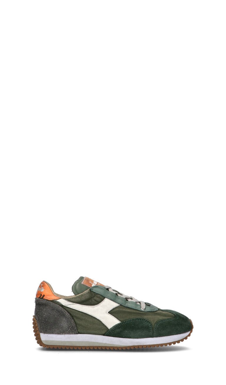 DIADORA HERITAGE Sneaker donna verde in suede
