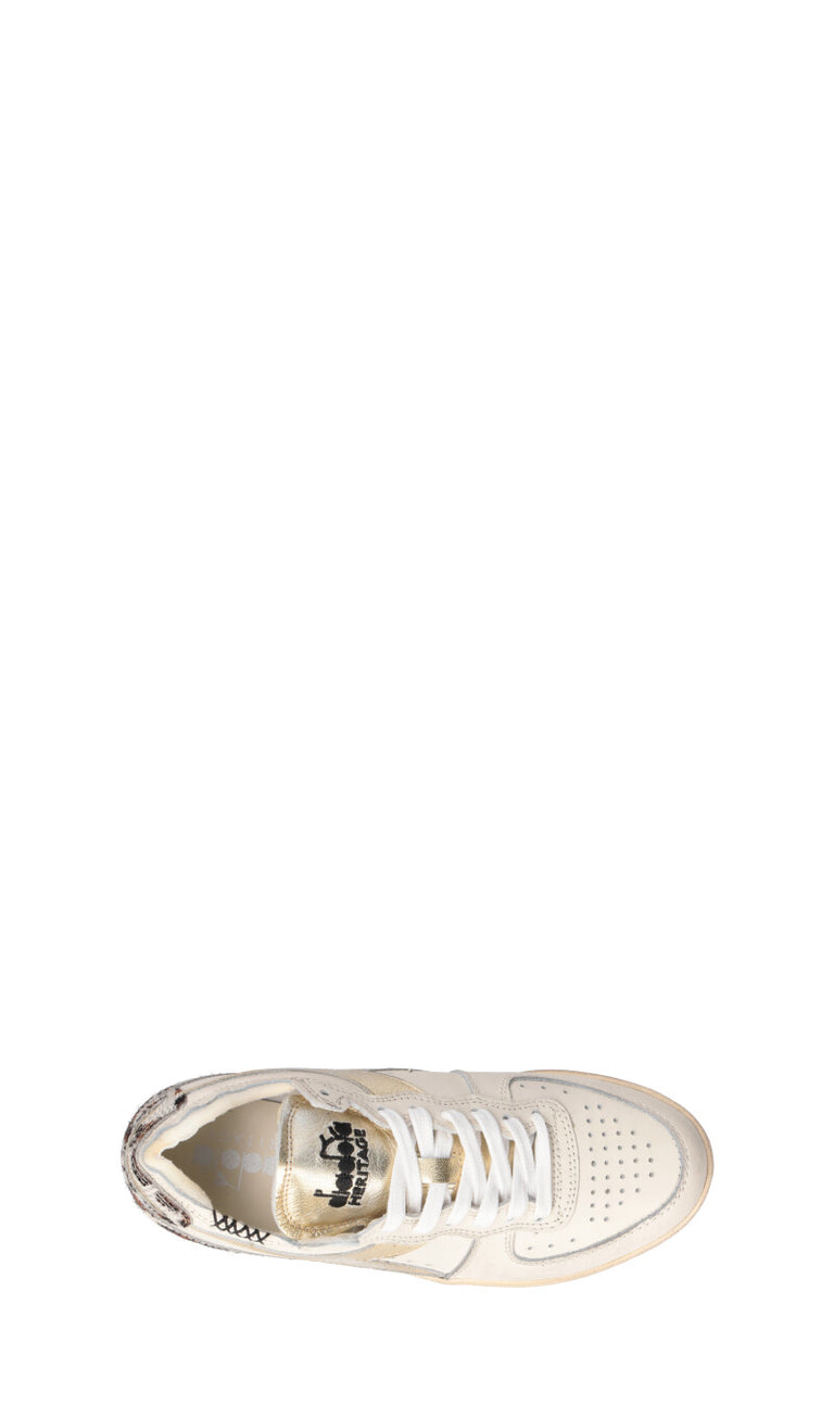 DIADORA HERITAGE Sneaker donna panna/leopardata in pelle