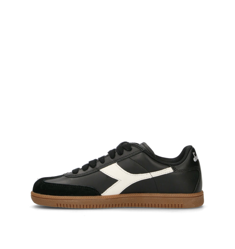 DIADORA TRAINER Sneaker donna nera in pelle