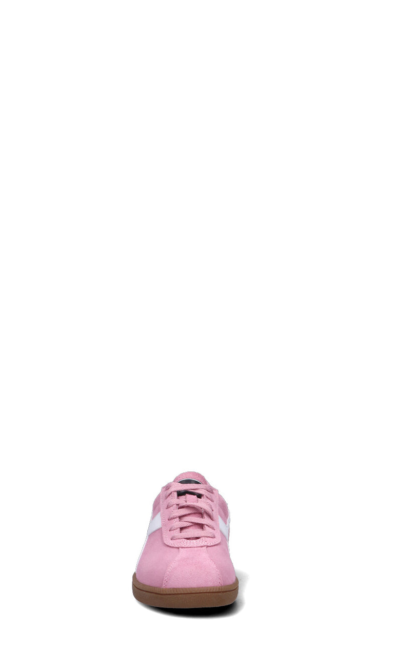 DIADORA Sneaker donna rosa/bianca in suede