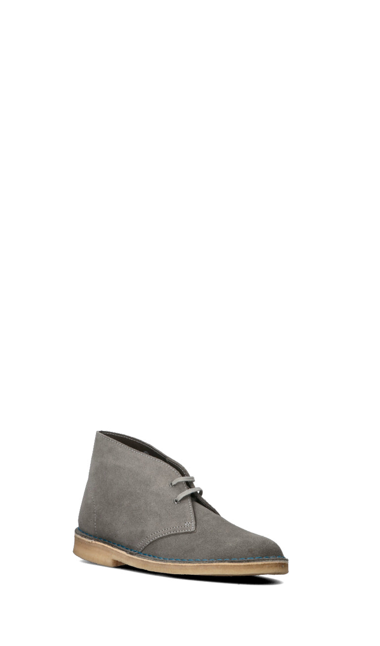 CLARKS DESERT BOOT Clark uomo grigia in suede