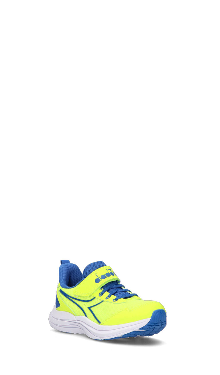 DIADORA SNIPE 2 JR Sneaker ragazzo gialla/blu