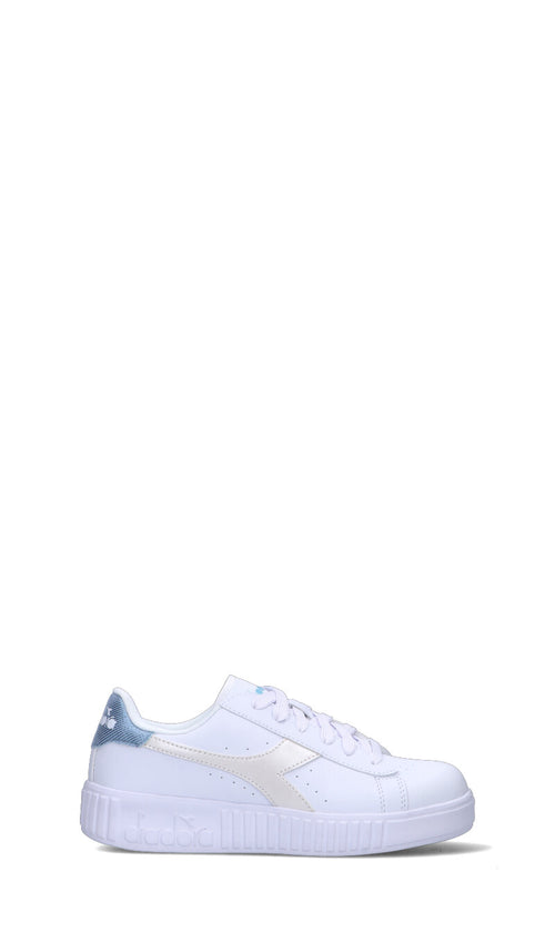 DIADORA GAME STEP METAL GS Sneaker ragazza bianca/azzurra