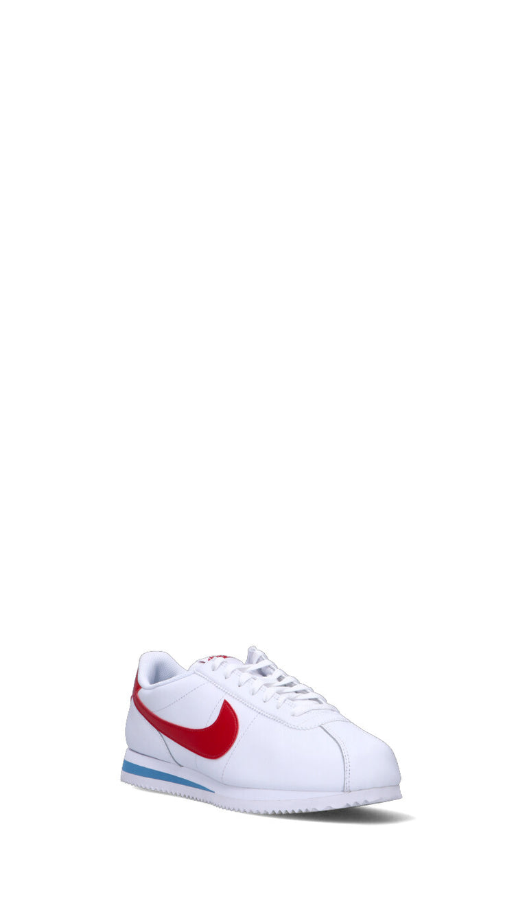 NIKE - CORTEZ Sneaker uomo bianca/rossa in pelle