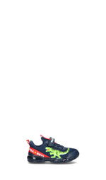 BULL BOYS Sneaker bimbo blu con luci