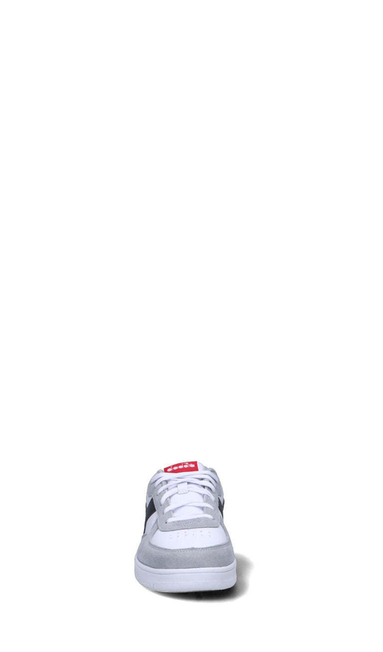 DIADORA Sneaker uomo bianca/grigia/nera/rossa in suede