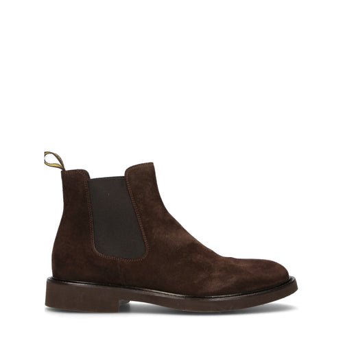 DOUCAL'S Beatles uomo marrone in suede