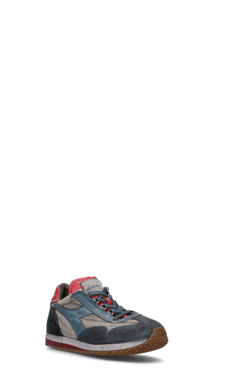 DIADORA HERITAGE Sneaker uomo grigia in suede