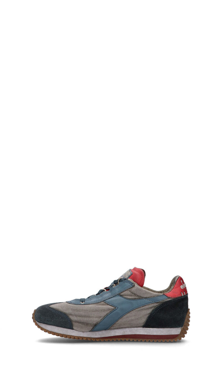 DIADORA HERITAGE Sneaker uomo grigia in suede