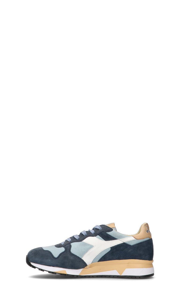 DIADORA HERITAGE Sneaker uomo blu in suede