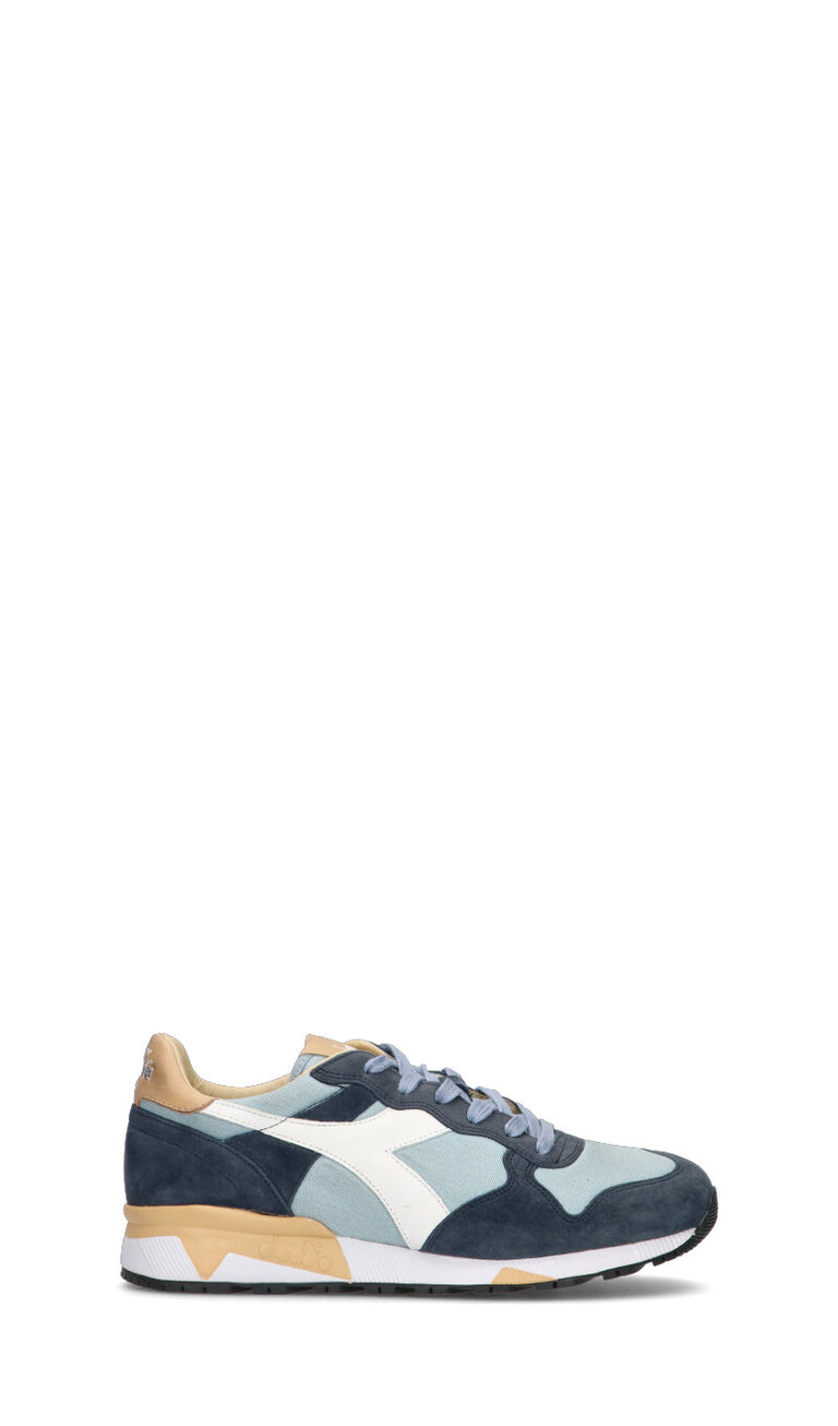 DIADORA HERITAGE Sneaker uomo blu in suede