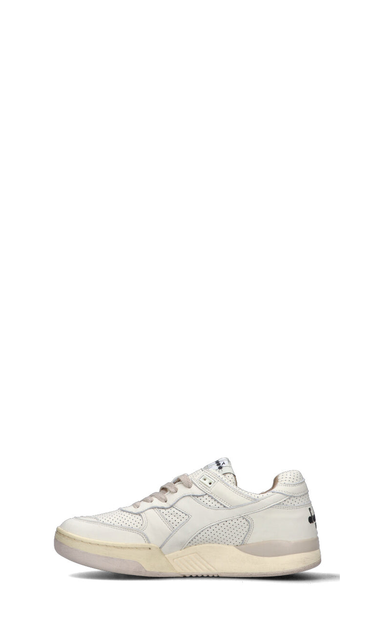 DIADORA HERITAGE Sneaker uomo panna in pelle