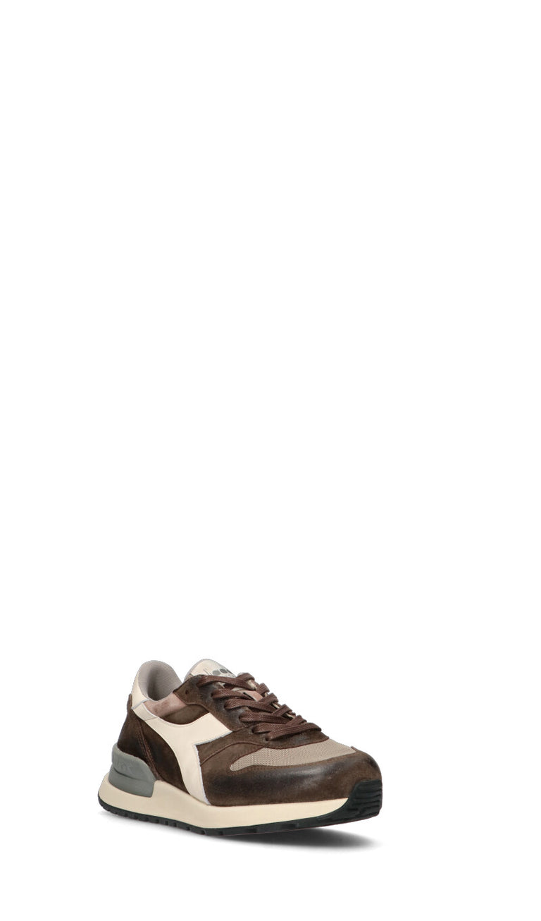 DIADORA HERITAGE Sneaker uomo marrone in suede