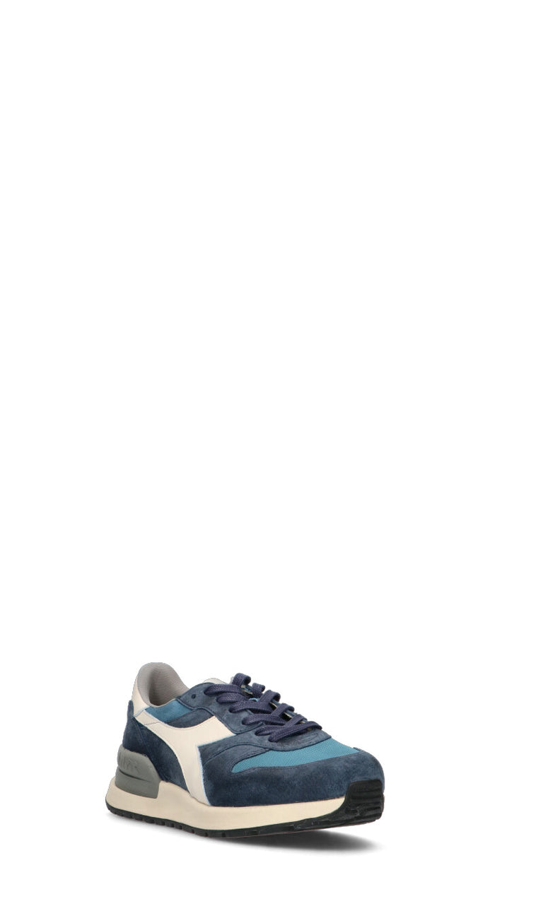 DIADORA HERITAGE Sneaker uomo blu in suede