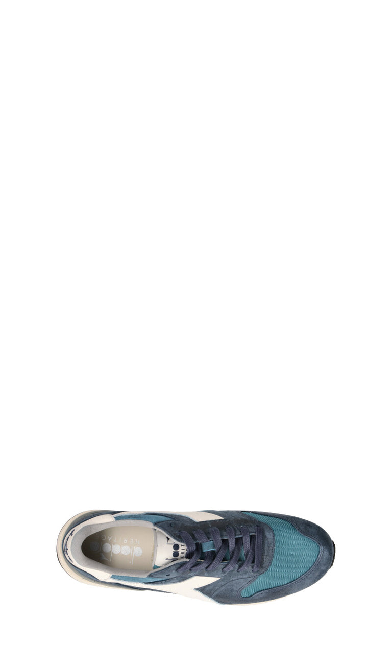 DIADORA HERITAGE Sneaker uomo blu in suede