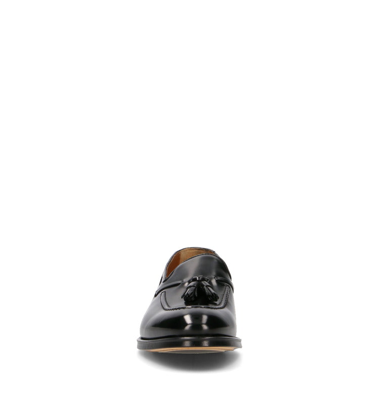 DOUCAL'S Mocassino uomo nero in pelle