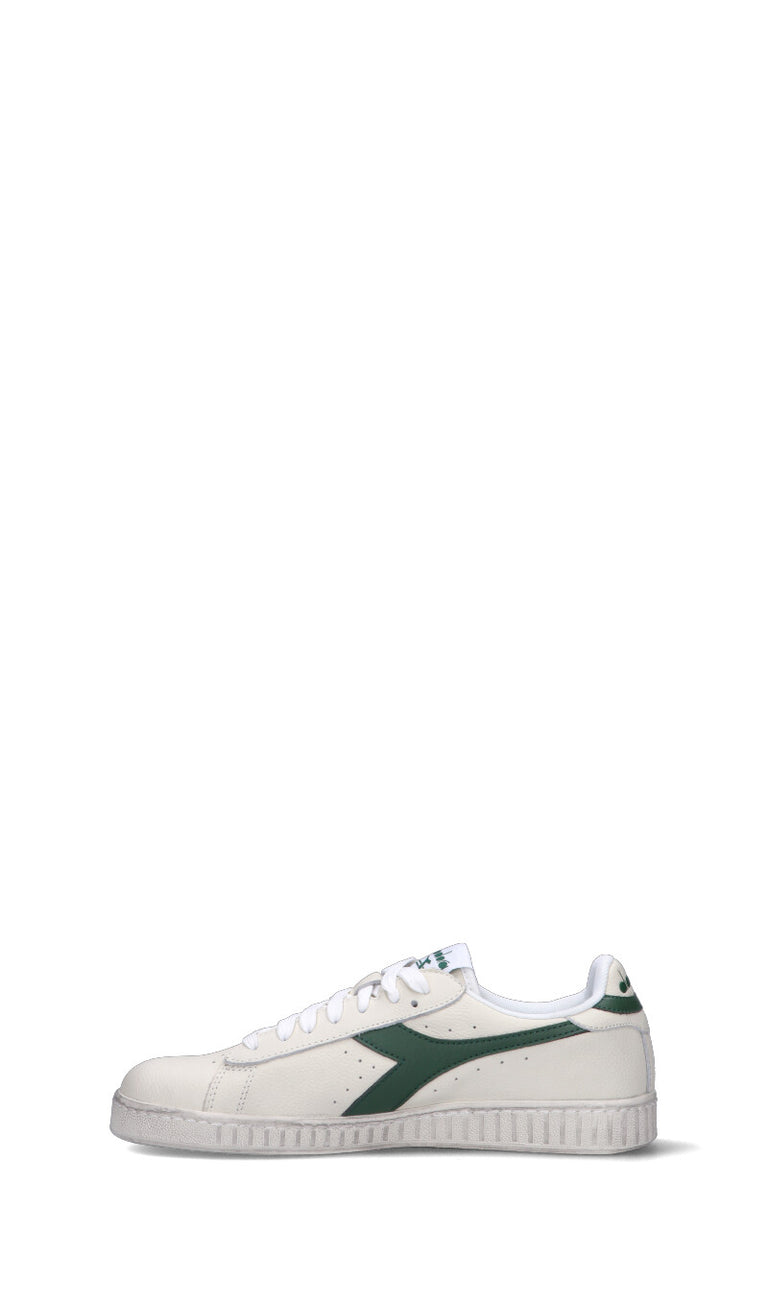 DIADORA Sneaker uomo bianca/verde in pelle