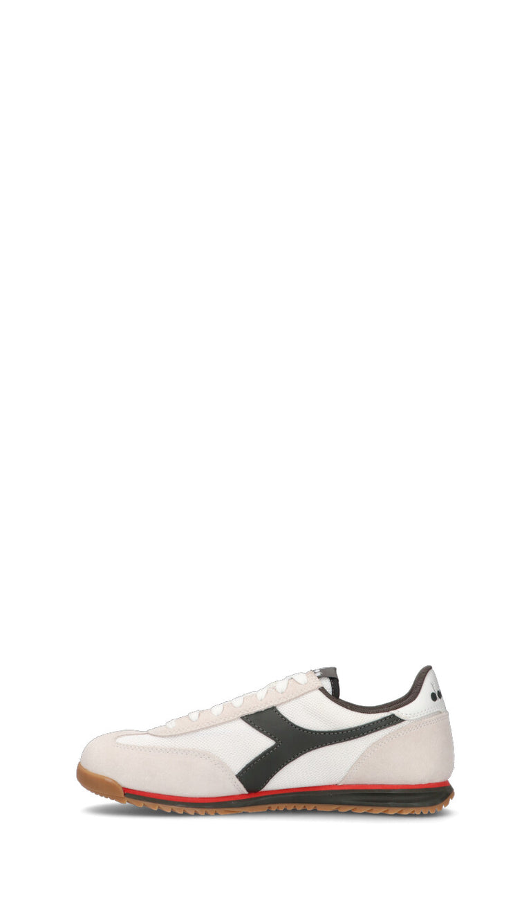 DIADORA CROSS Sneaker uomo bianca/nera in pelle