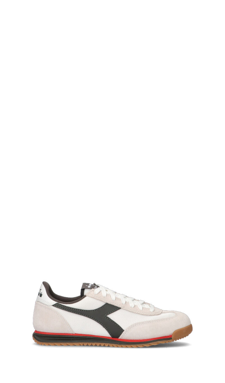 DIADORA CROSS Sneaker uomo bianca/nera in pelle