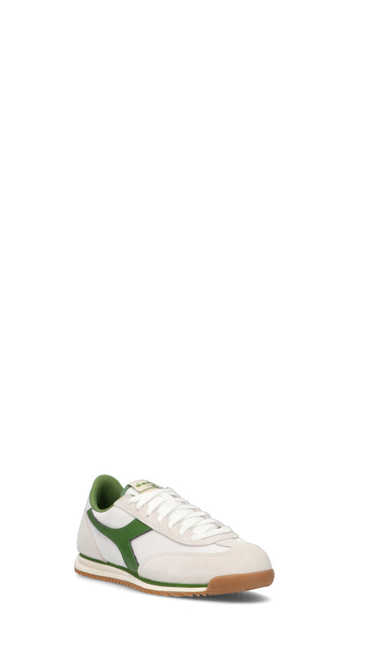DIADORA CROSS Sneaker uomo bianca/verde in pelle