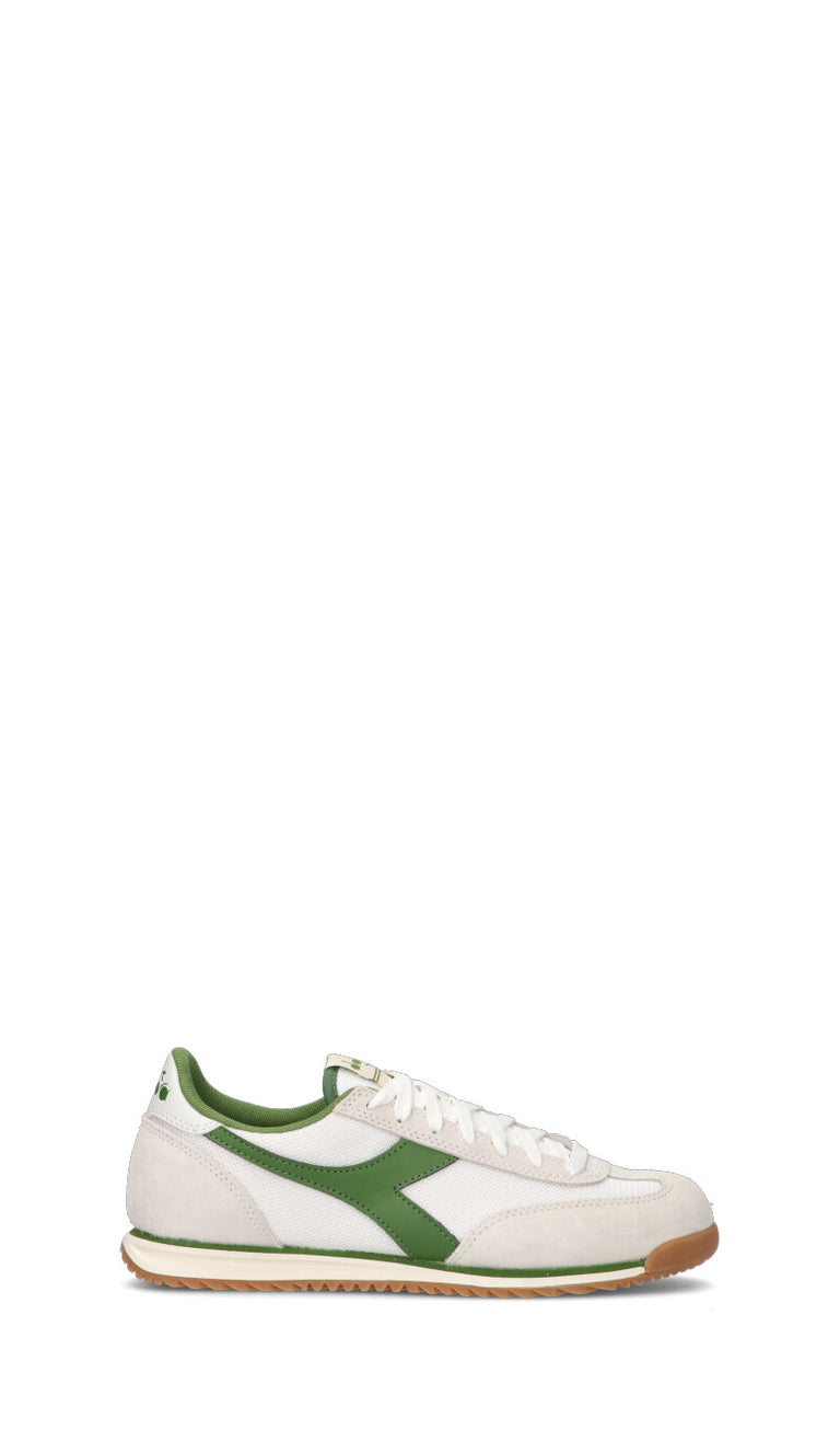 DIADORA CROSS Sneaker uomo bianca/verde in pelle