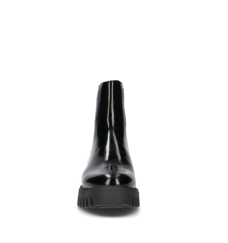 THE FLEXX Tronchetto donna nero in pelle